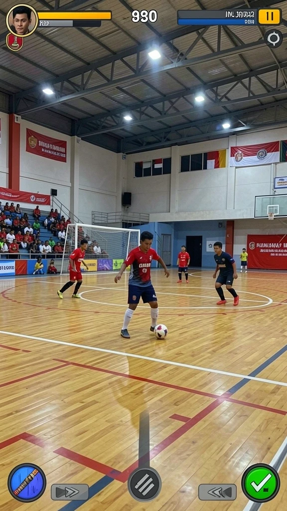 Tampilan awal 555ZK yang memukau dan interaktif.