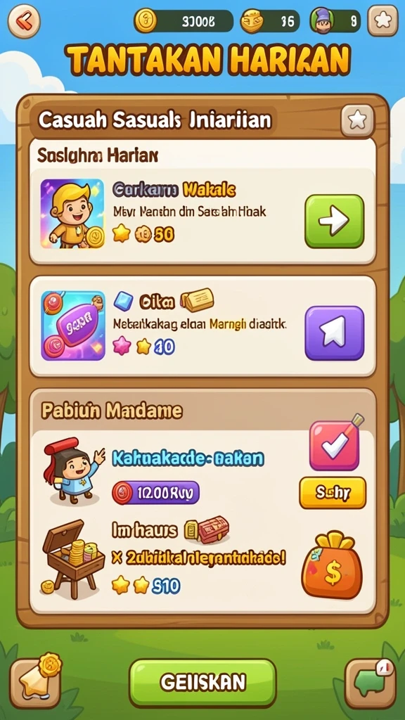 Karakter unik yang bisa dipilih oleh pemain.