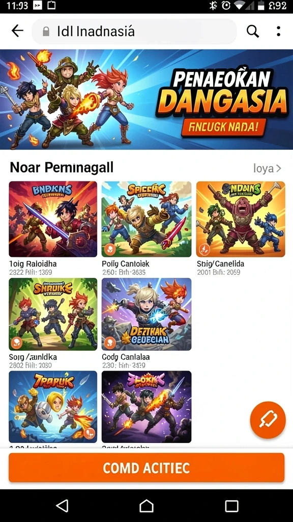 Tampilan antarmuka yang sederhana dan menarik.