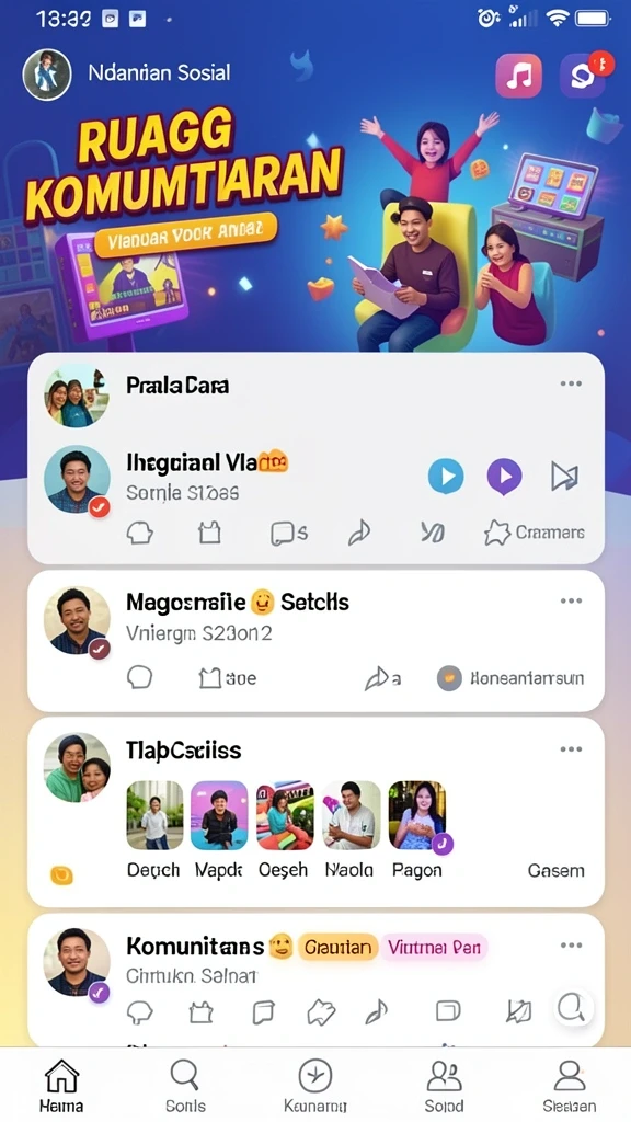 Karakter yang dapat disesuaikan dengan berbagai pilihan.