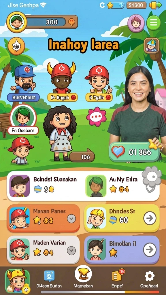 Screenshot menampilkan tampilan awal permainan BIG11 yang menarik.