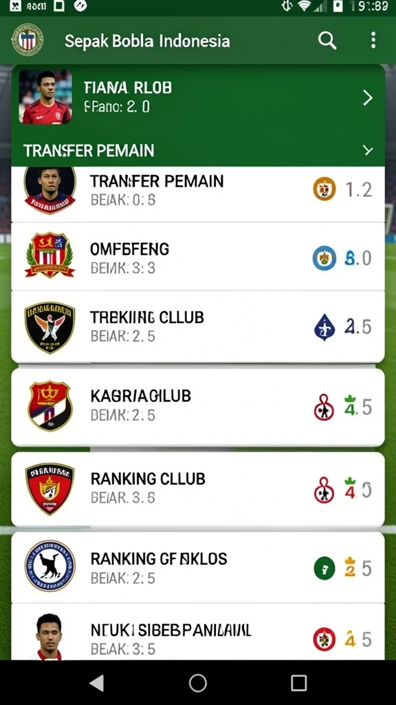 Tampilan antarmuka yang user-friendly dan menarik.