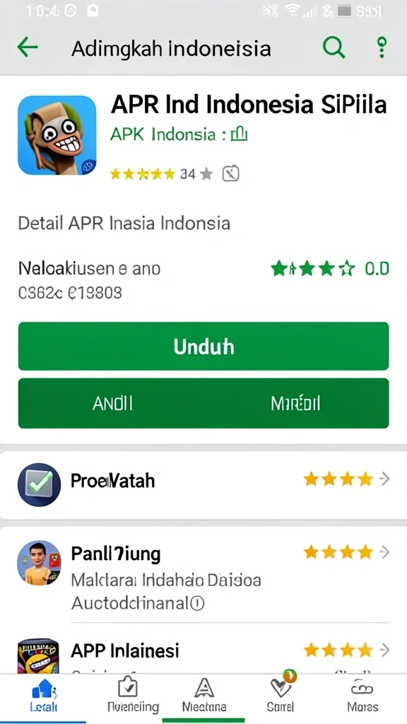Tampilan antarmuka yang ramah pengguna.