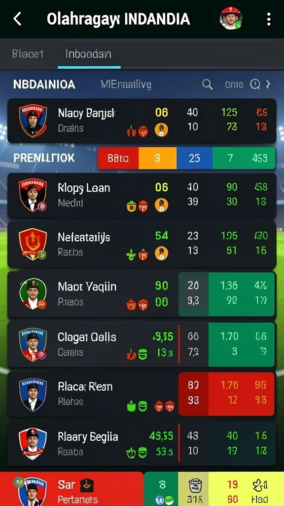 Antarmuka utama yang menarik dan mudah digunakan.