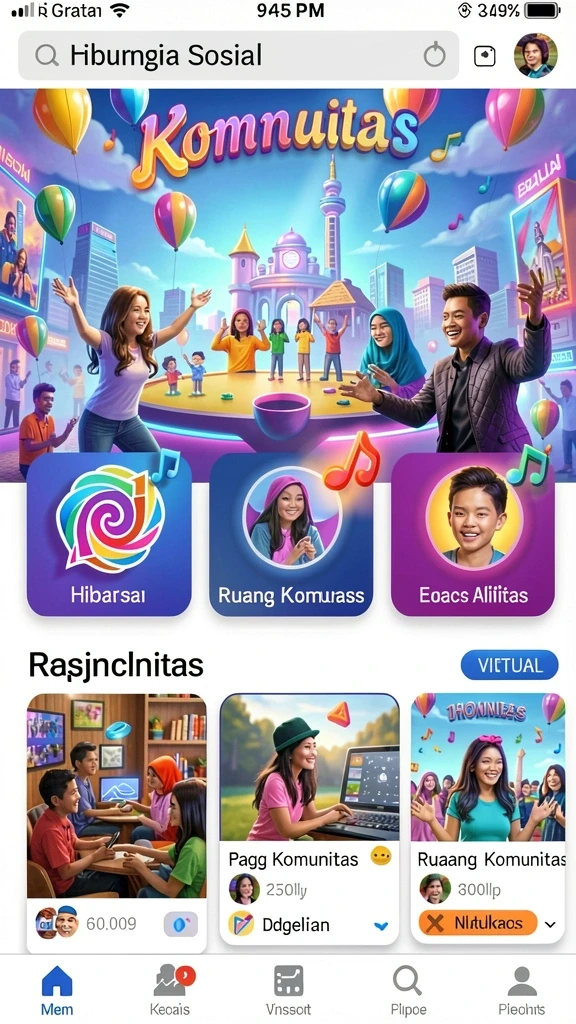 Fitur hadiah yang memotivasi pemain untuk berjuang lebih keras.