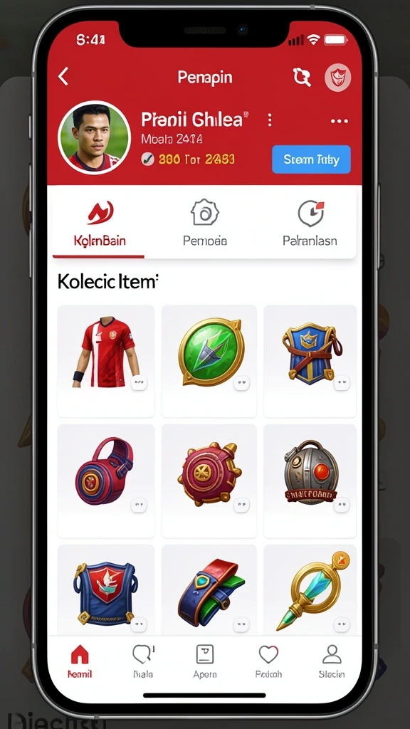 Tampilan antarmuka yang modern dan mudah digunakan.