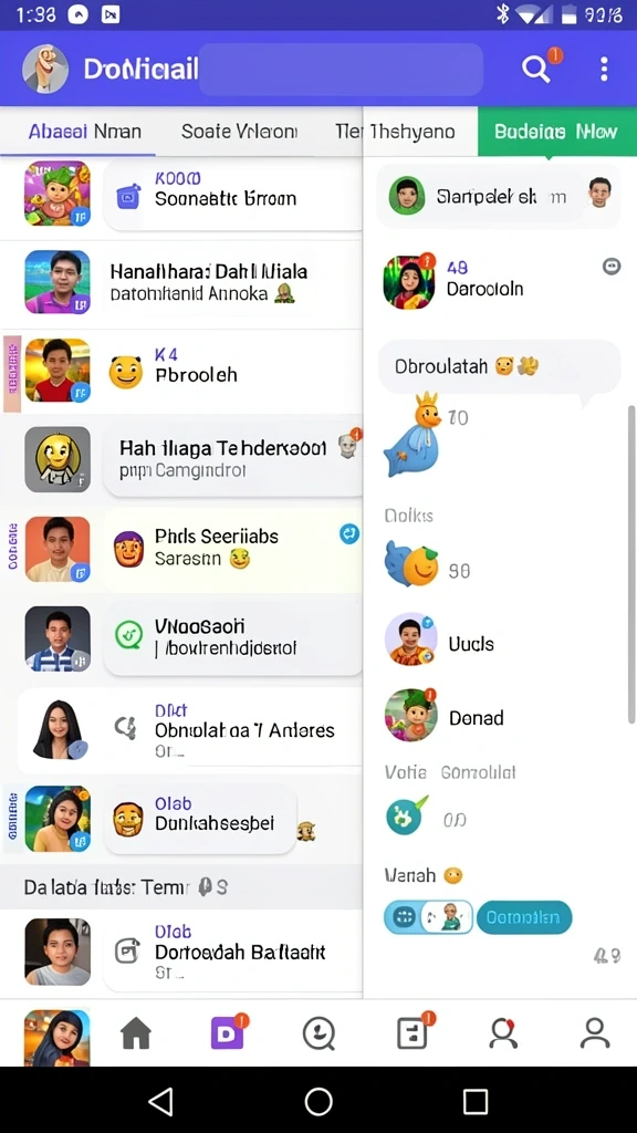 Sistem hadiah yang menarik dan kompetitif.