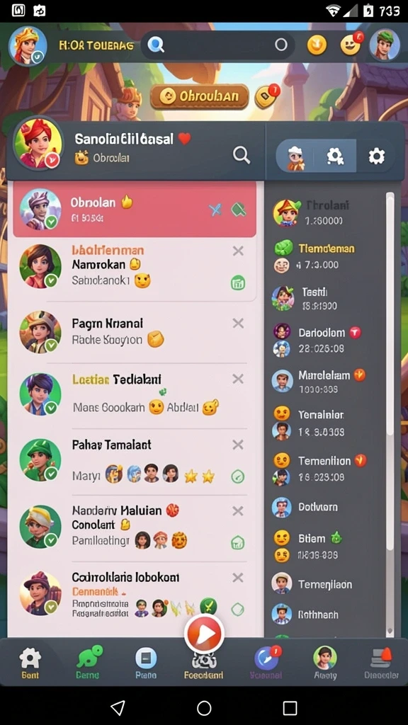 Fitur multiplayer yang seru dan interaktif.