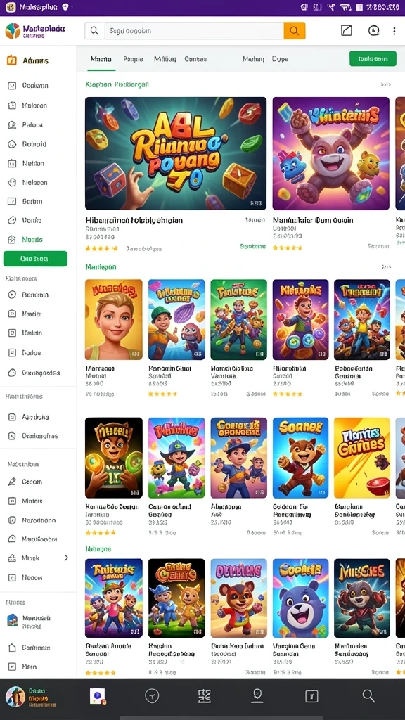 Gameplay seru dengan berbagai mode tantangan.