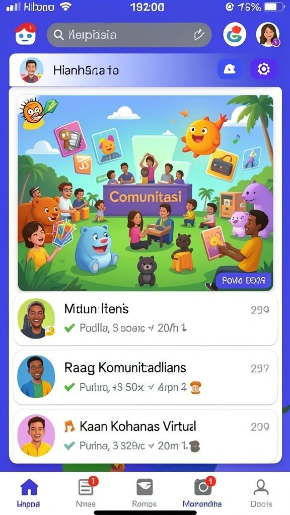 Tampilan antarmuka yang menarik dan mudah digunakan.