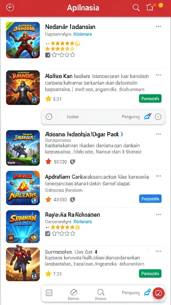 Screenshot fitur turnamen yang meningkatkan kompetisi antar pemain.