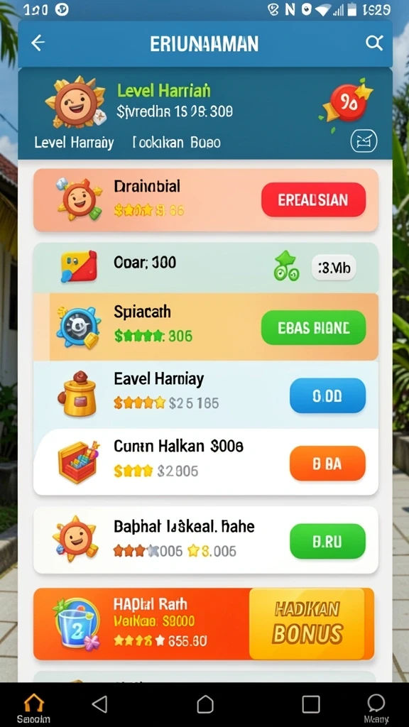 Level menantang yang membuat pemain berpikir kreatif.