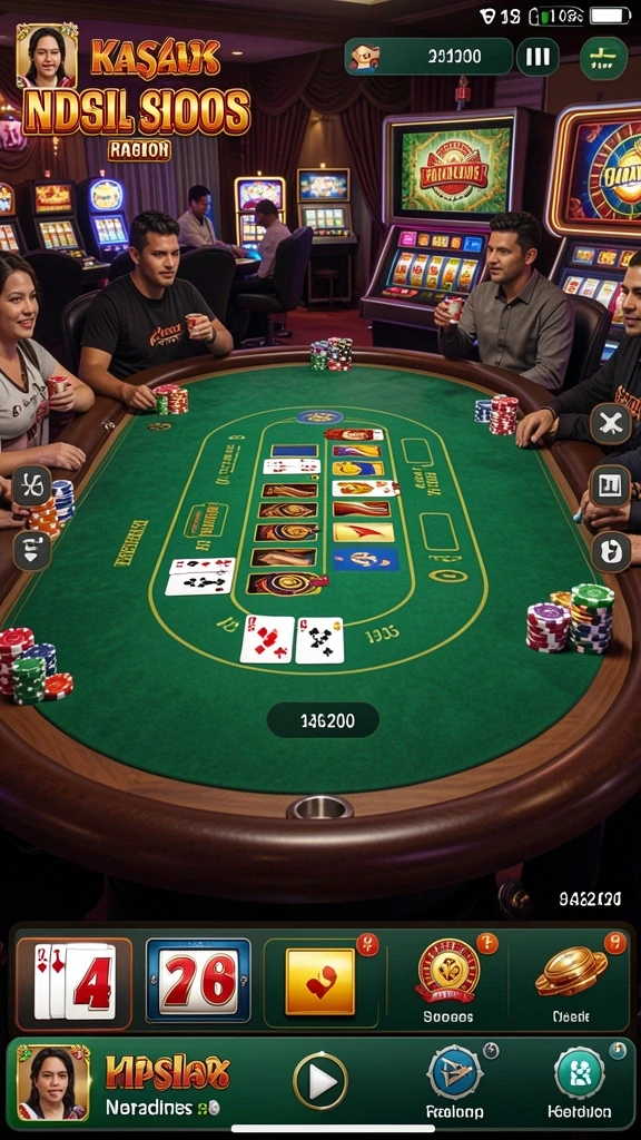 Pengalaman permainan slot yang mendebarkan.