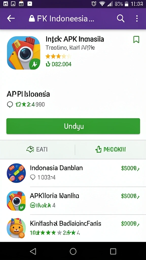 Antarmuka pengguna yang menarik dan interaktif.