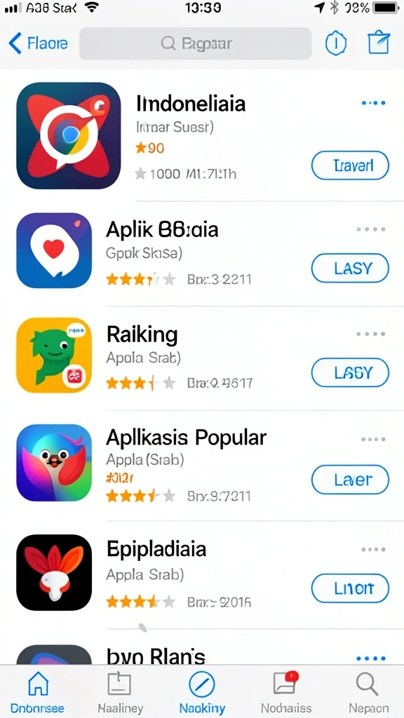 Berbagai karakter menarik untuk dipilih.