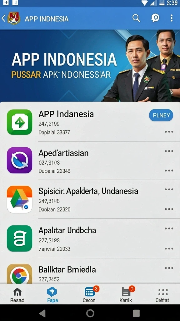 Tampilan antarmuka PIONTOGEL yang menarik dan modern.
