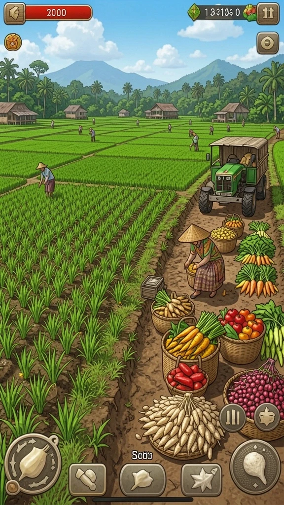 Pemandangan luar angkasa yang memukau dan penuh warna.