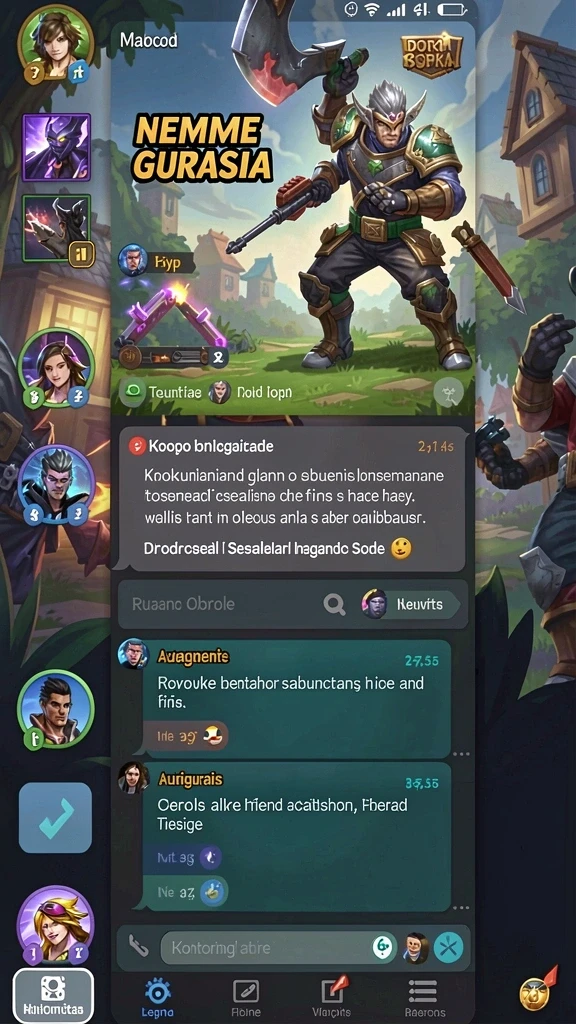 Screenshot menunjukkan tampilan menu utama PRIMA77 yang menarik.