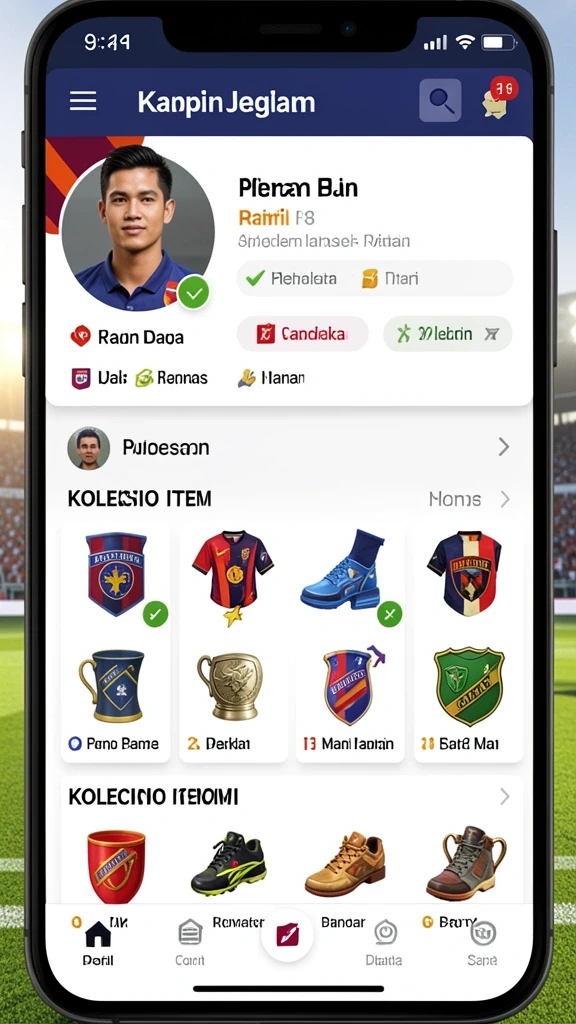 Tampilan awal permainan yang menarik.