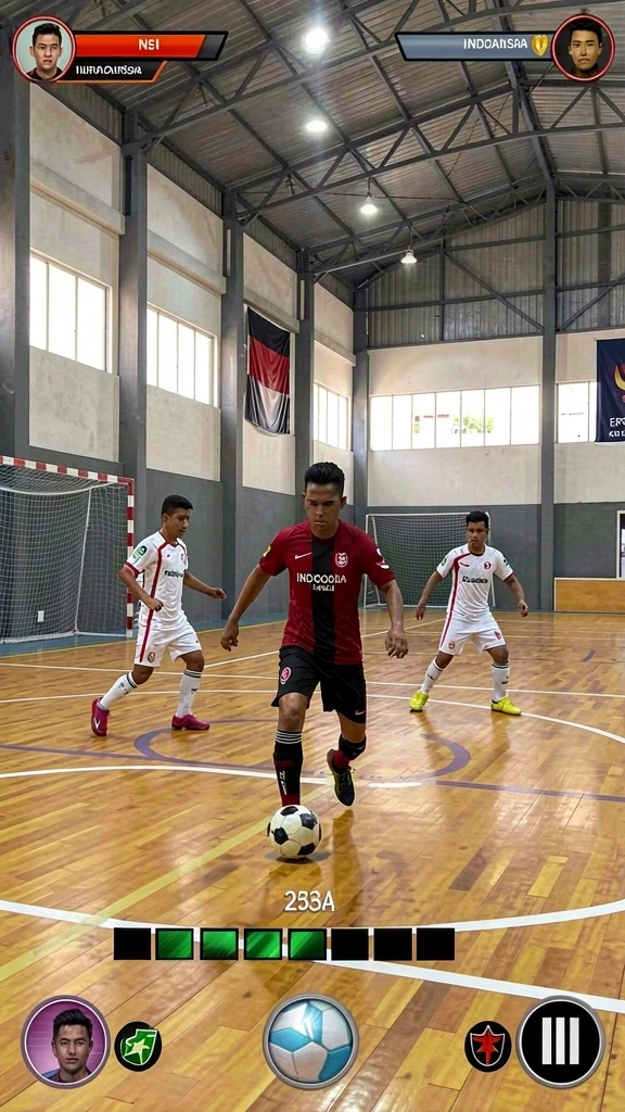 Adegan pertempuran yang mendebarkan.