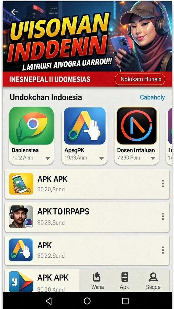 Tampilan utama S9S9 yang menarik dan ramah pengguna.