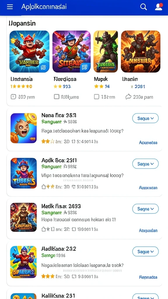 Screenshot menunjukkan tampilan antarmuka yang menarik.