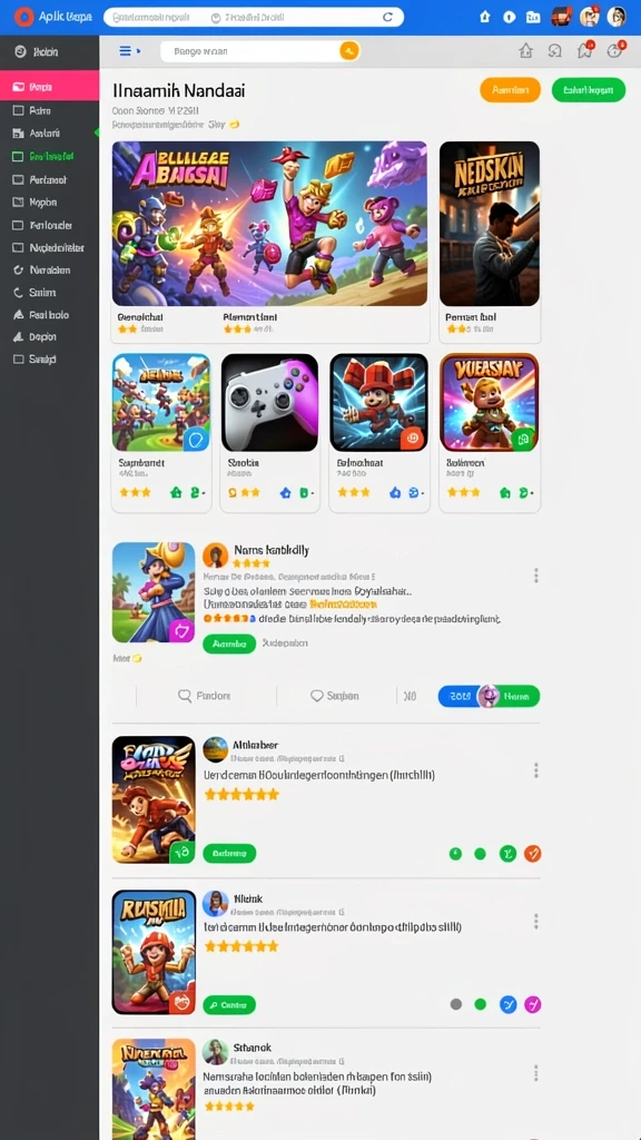Grafis cerah yang memukau dalam gameplay.