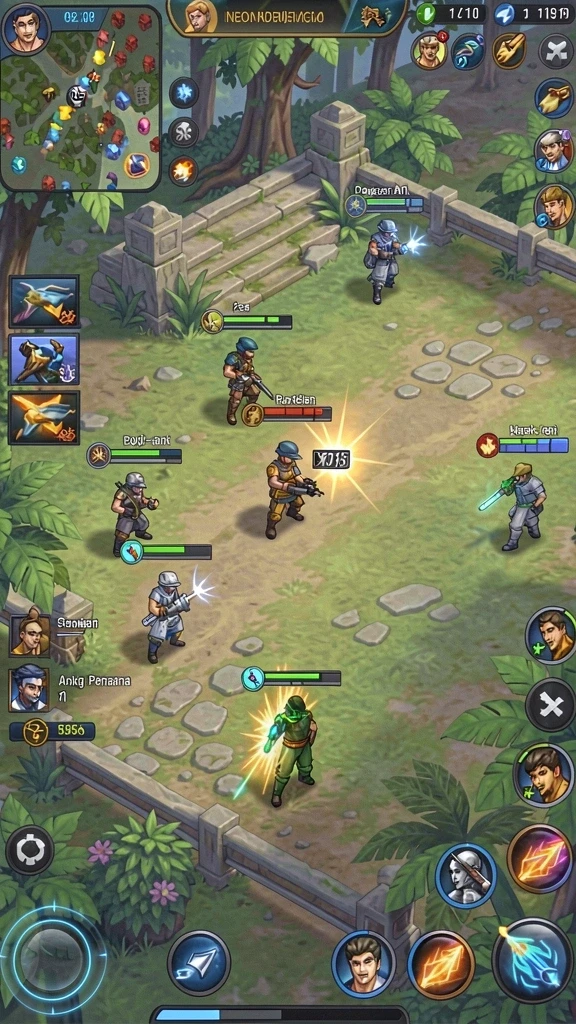 Pengalaman multiplayer yang seru dan interaktif.