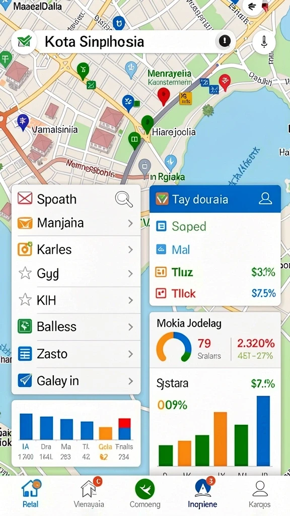 Karakter-karakter unik yang dapat dimainkan.