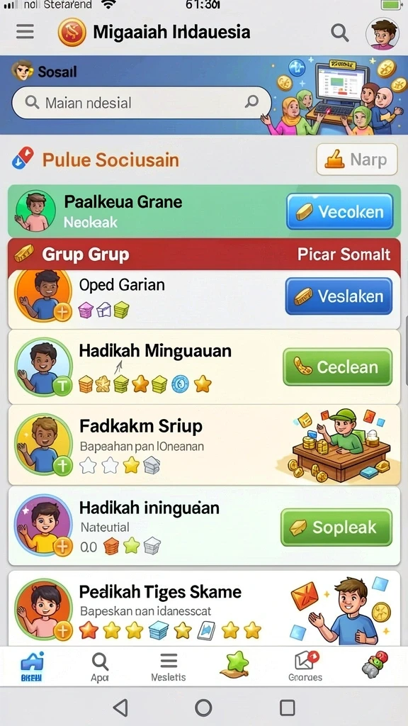 Level baru dengan tantangan menarik.
