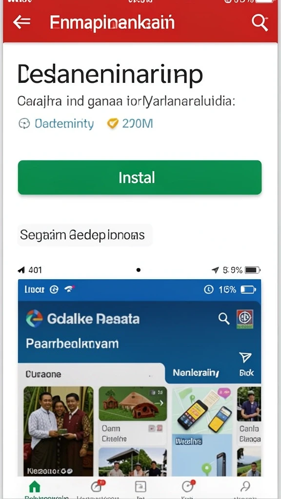 Tampilan antarmuka yang intuitif dan mudah digunakan.