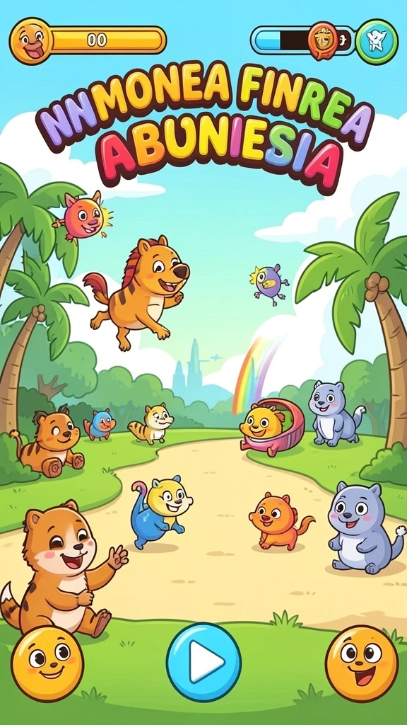 Tangkapan layar menampilkan level menantang yang baru.
