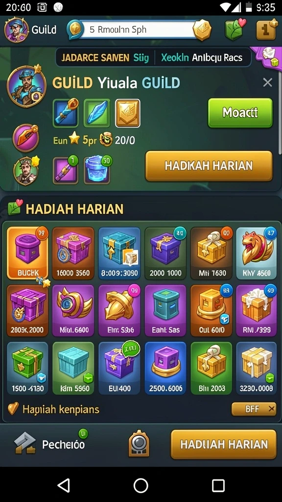 Beragam pilihan permainan judi yang menghibur.