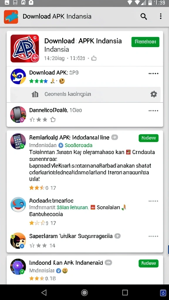 Tampilan awal permainan yang menarik.