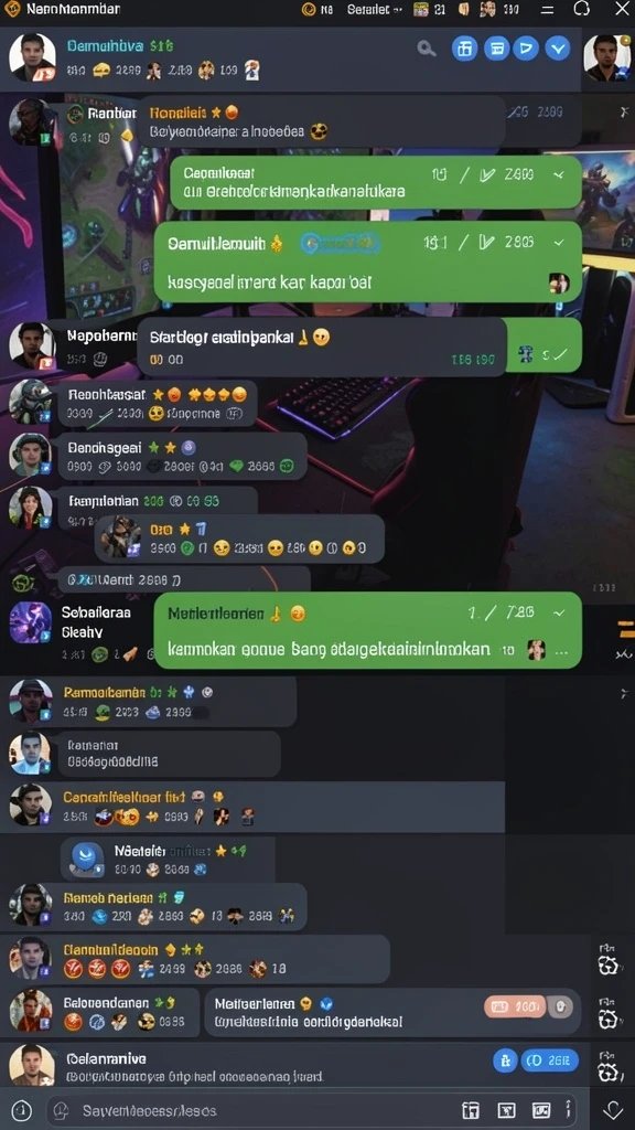 Tampilan awal yang menarik dan penuh warna.